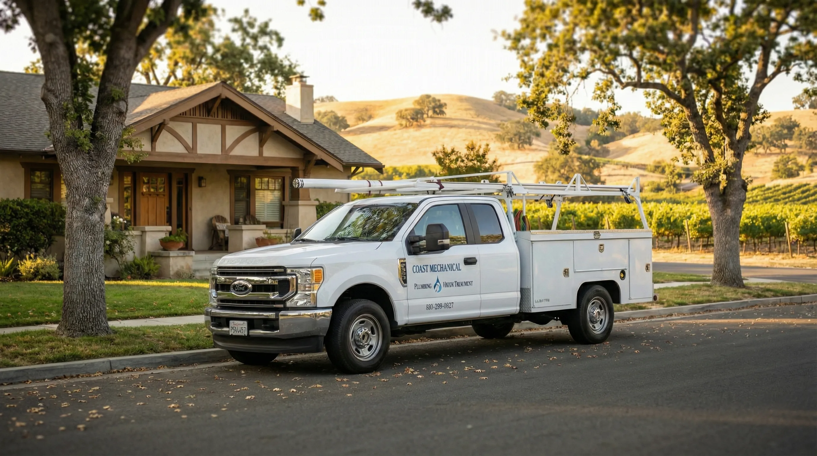 Coast Mechanical service truck